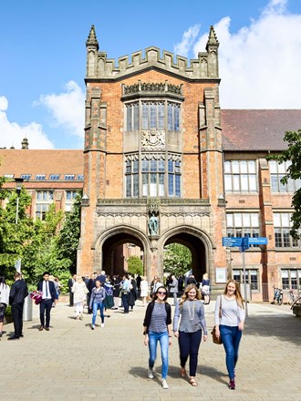 Exterior of University of Newcastle's campus