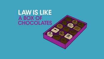 Illustration of a box of chocolates