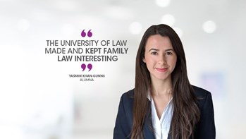 Alumni interview: Family Law with Yasmin Khan-Gunns