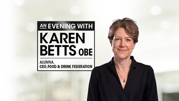 CEO of the Food and Drink Federation, Karen Betts OBE
