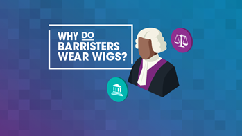 Why do barristers wear wigs?